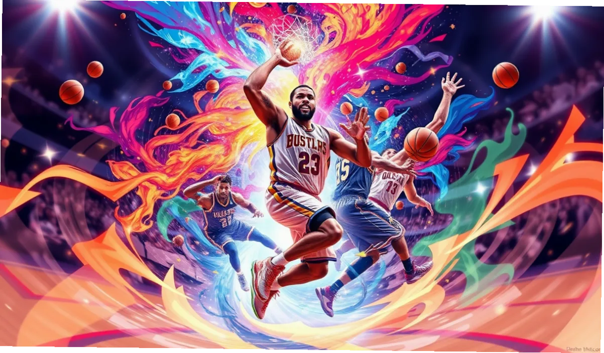 NBA360度扣篮 示意图